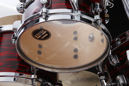TAMA Starclassic Maple Duracover Wrap Shell Kit 4 teilig - Red Oyster/Chrom HW