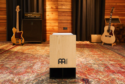 MEINL Percussion Bass Series Subwoofer Cajon - American White Ash
