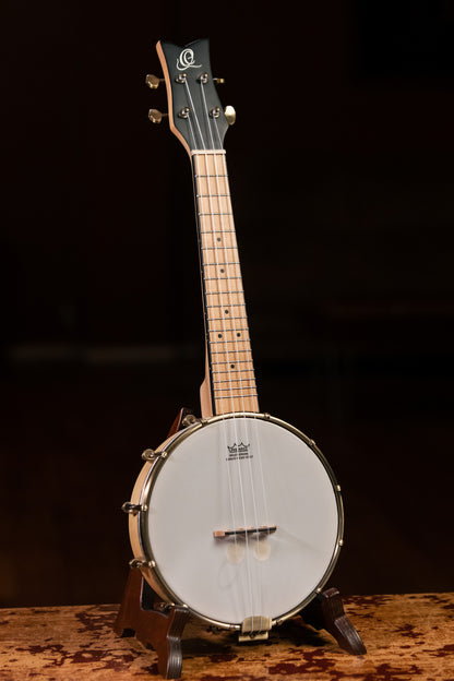 ORTEGA Banjolele Serie Konzert Ukulele 4 String - Maple Natural + Bag