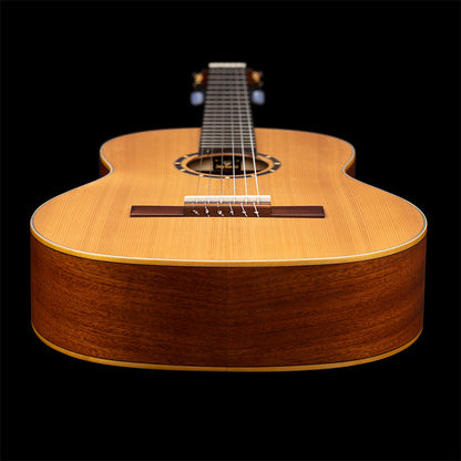 ORTEGA Family Series Pro 4/4 Classical Slim Neck Guitar 6 String Lefty - Cedar / Mahogany Natural + Gigbag