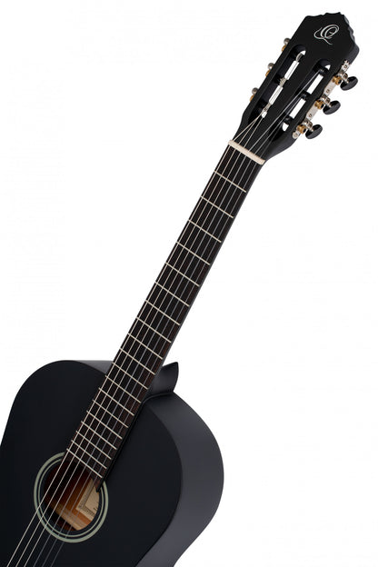 ORTEGA Student Series 4/4 Classic Guitar 6-String - Black