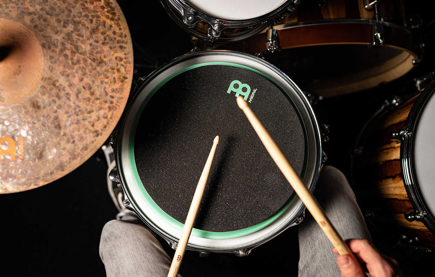 MEINL Cymbals Marshmallow Practice Pad 12" - Sea Foam