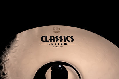 MEINL Cymbals Classics Custom Brilliant Thin Crash - 16"
