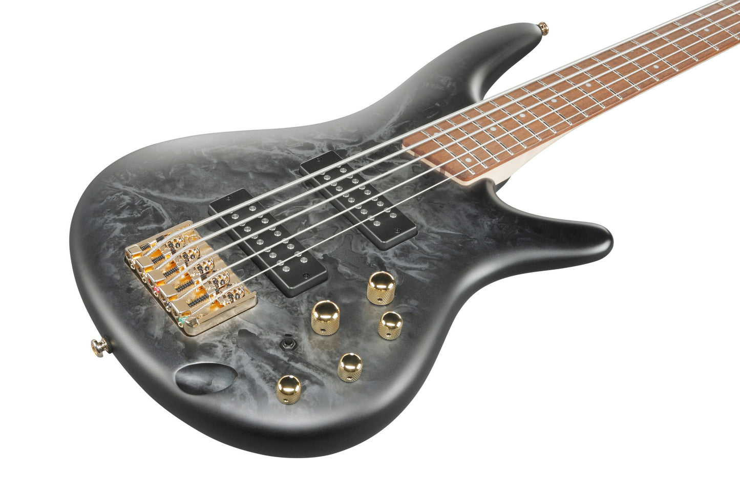 IBANEZ SR E-Bass 5-String - Black Ice Frozen Matte