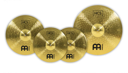 MEINL Cymbals HCS komplettes Beckenset - 14" Hihat, 16" Crash, 20" Ride