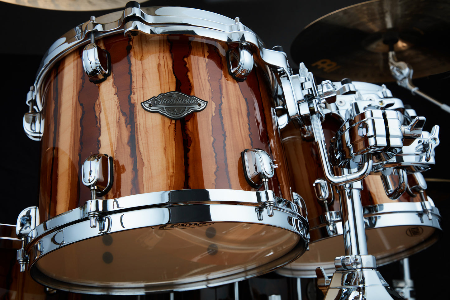 TAMA Starclassic Performer Rack Tom 8" x 7" - Caramel Aurora/Chrom HW