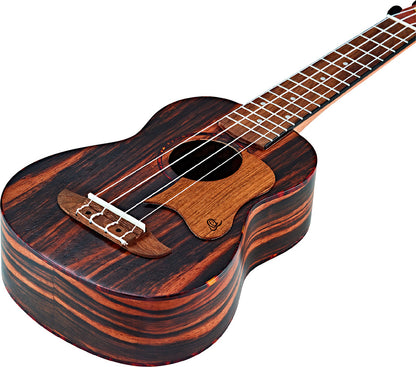 ORTEGA Soprano/Concert-Ukulele-Pickguard - Walnut