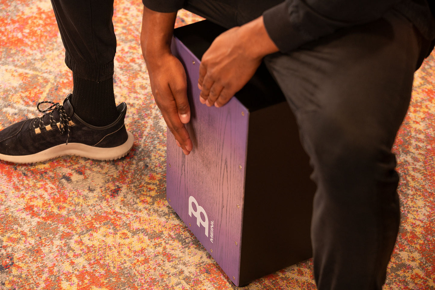MEINL Percussion Headliner® Series Snare Cajon - Lilac Purple Fade