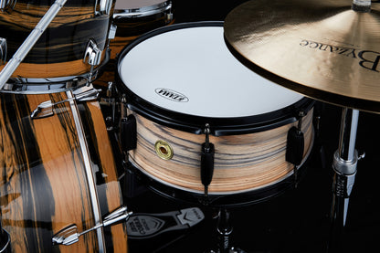 TAMA Woodworks Snaredrum 14" x 5,5" - Natural Zebrawood Wrap