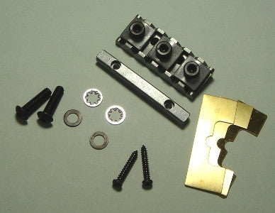 Ibanez locking nut 6 String 43mm - Vintage Silver
