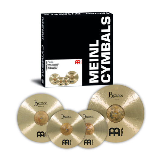 MEINL Cymbals Byzance Traditional Complete Cymbal Set