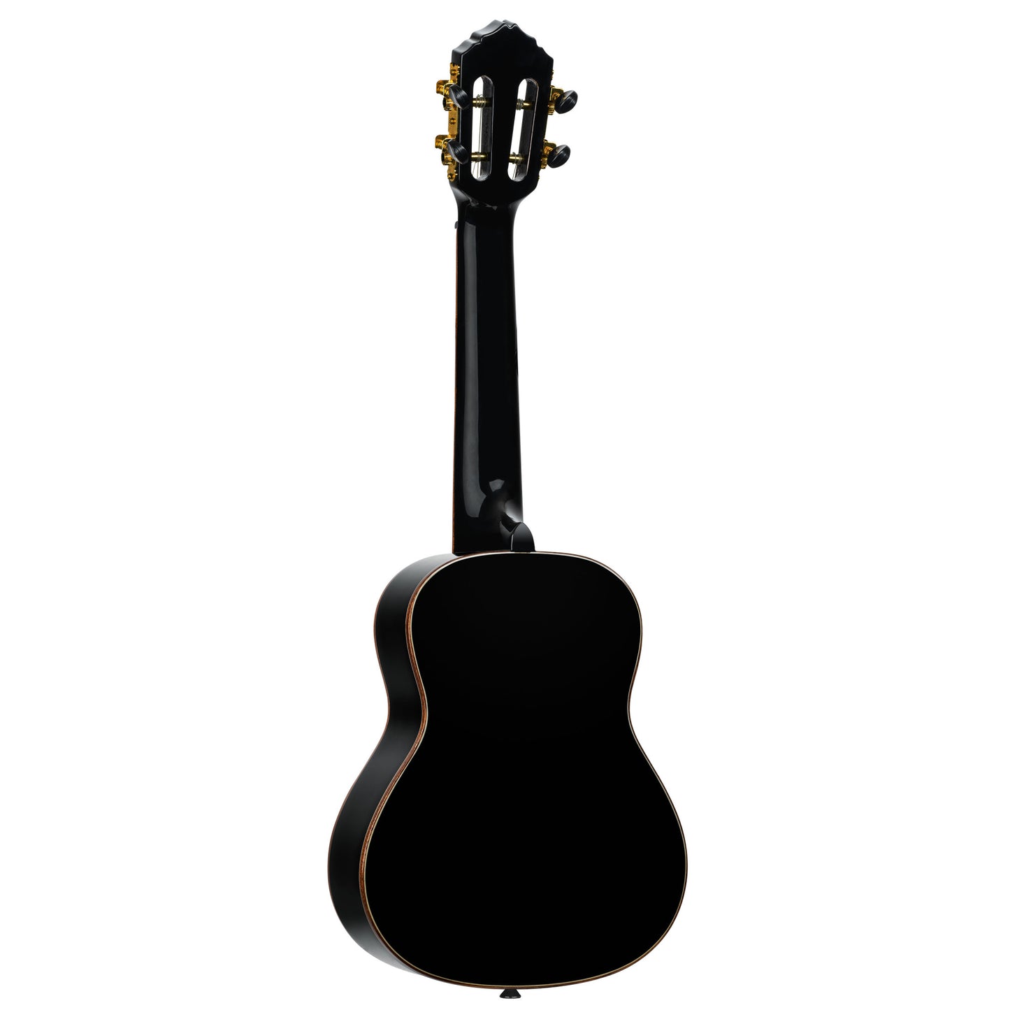 ORTEGA Onyx Serie Konzert Ukulele 4 String - Spruce / Mahogany Black + Bag