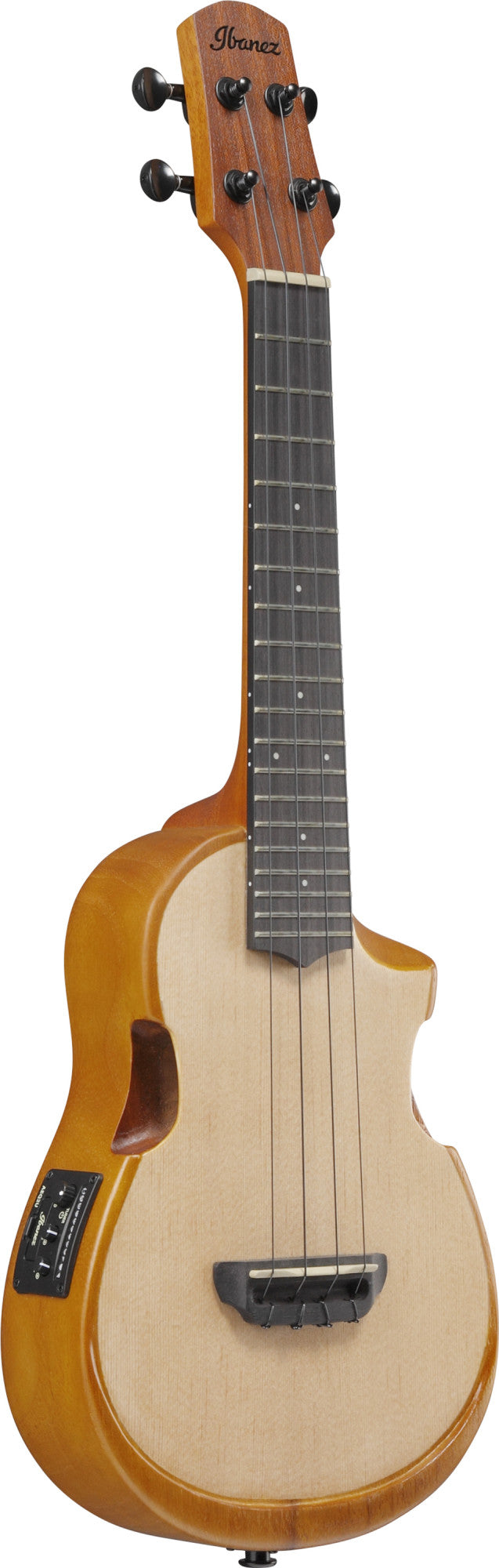 IBANEZ AU Concert Ukulele 4-String - Open Pore Natural + Gig Bag
