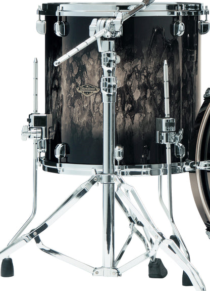 TAMA Starclassic Walnut/Birch Lacquer Floor Tom 14" x 12" - Molten Platinum Burst/Chrome HW