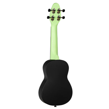 KEIKI K2 Serie Sopran Ukulele Set - Agathis / ABS Tomatillo