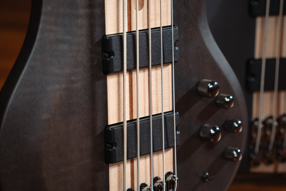 IBANEZ BTB E-Bass 6-String - Transparent Gray Flat