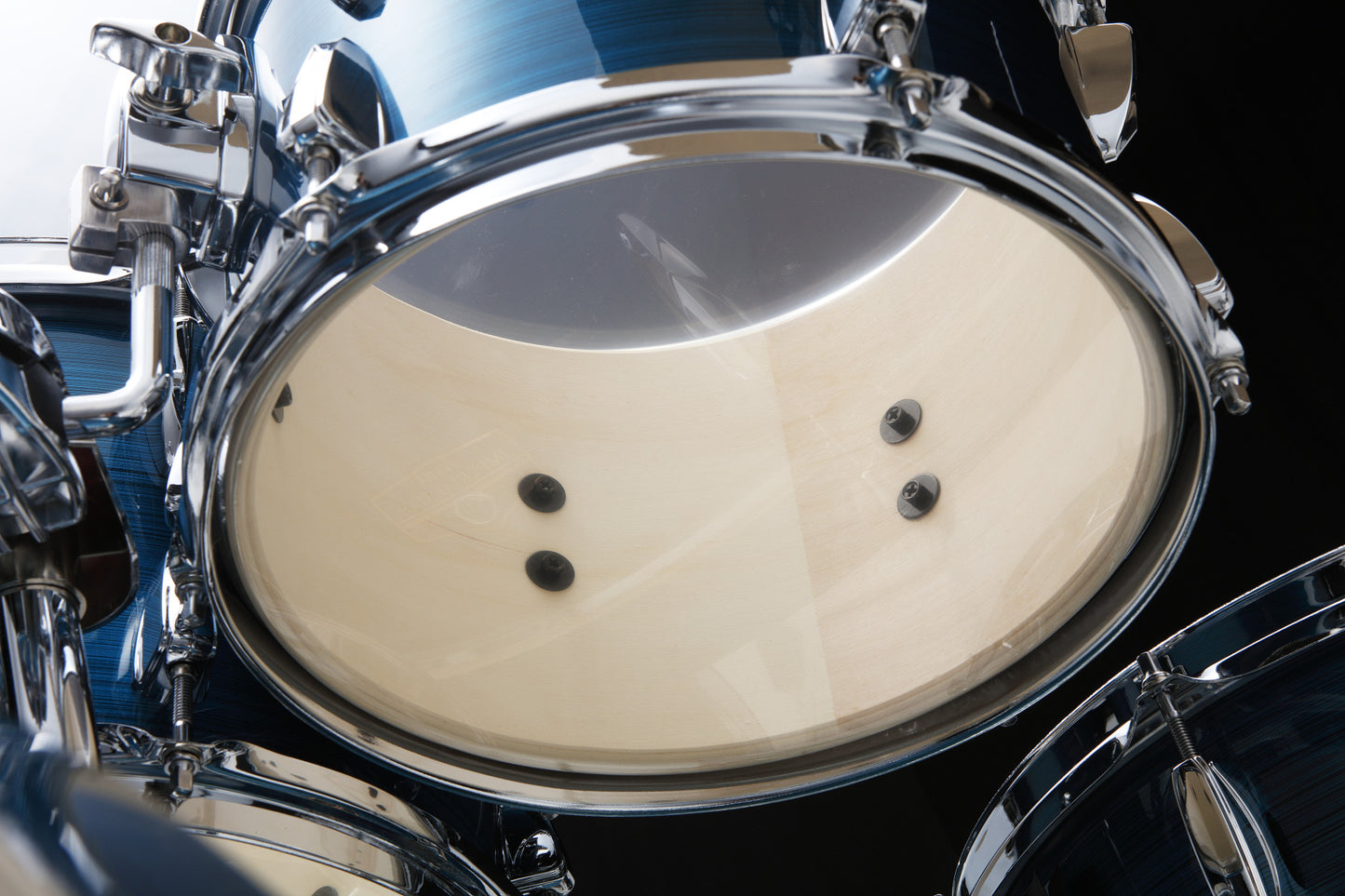 TAMA Imperialstar Rack Tom 8" x 7" - Hairline Blue/Chrom HW