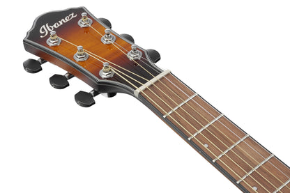 IBANEZ AEWC Acoustic Guitar 6-String - Amber Sunburst High Gloss