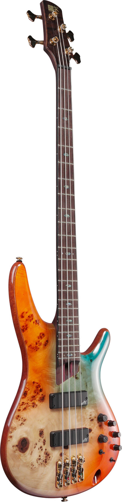 IBANEZ Premium SR Electric Bass 4-String - Autum Sunset Sky + Gig Bag