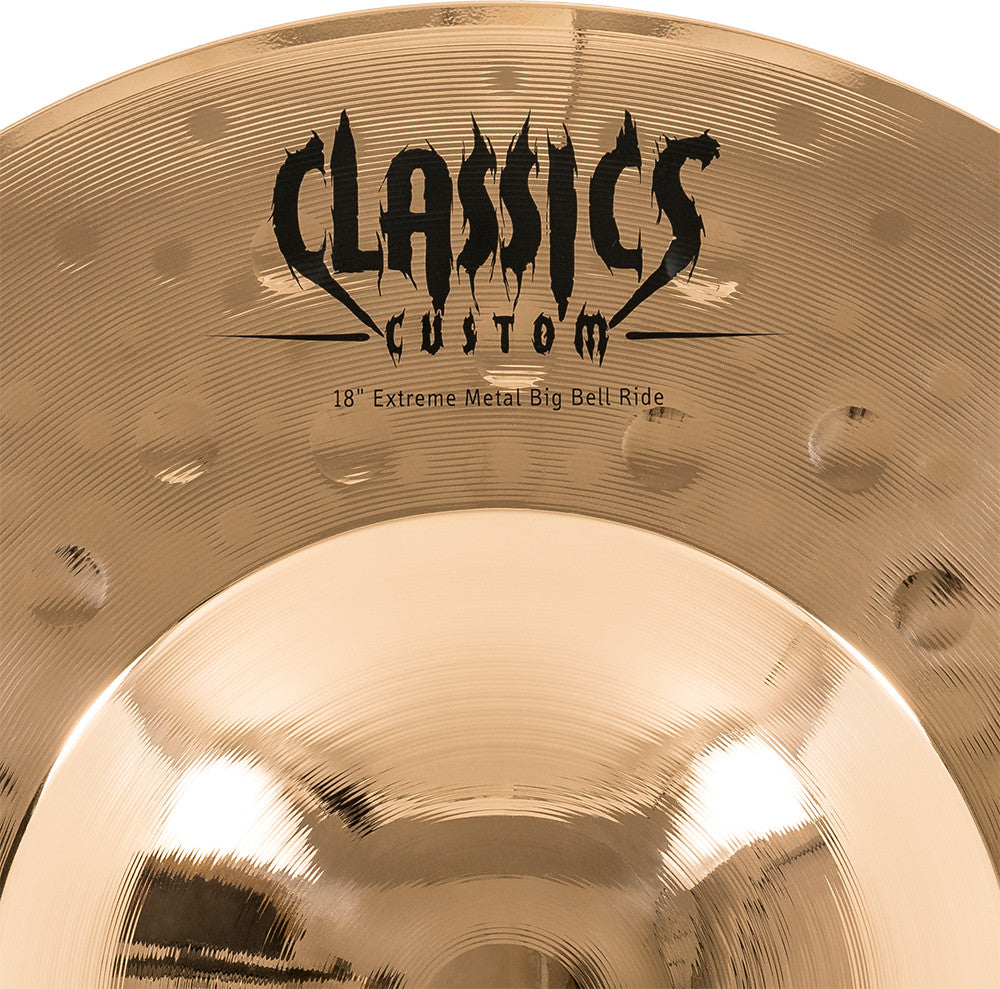 MEINL Cymbals Classics Custom Extreme Metal Big Bell Ride - 18"