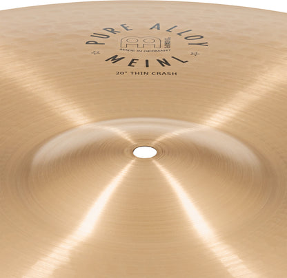 MEINL Cymbals Pure Alloy Thin Crash - 20"