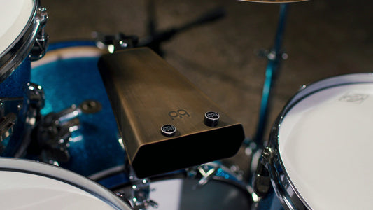 MEINL Percussion Mike Johnston Signature Groove Bell 7 3/4" - Vintage Steel Finish