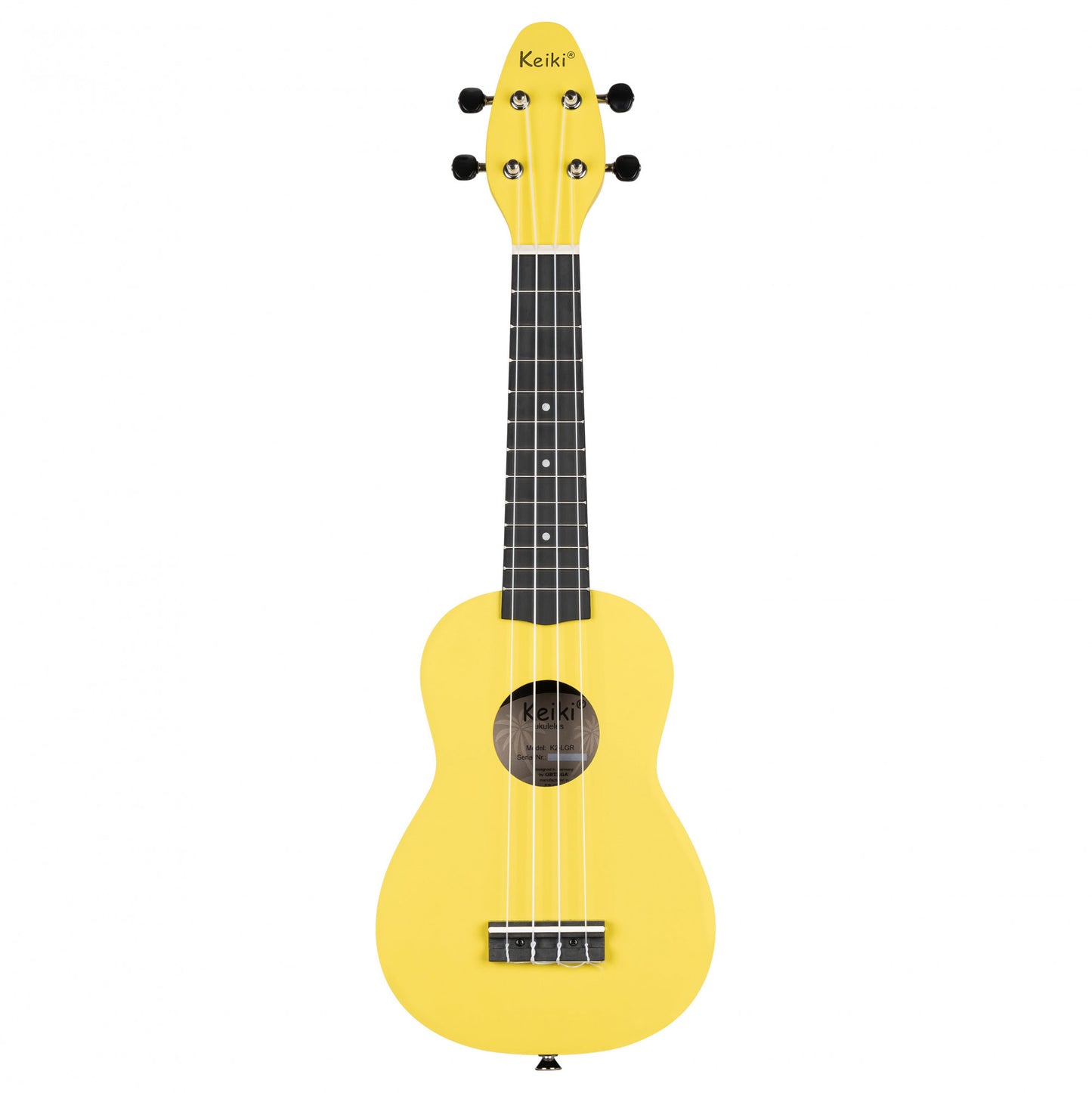 KEIKI K2 Serie Sopran Ukulele Set - Agathis / ABS Lemon Grass