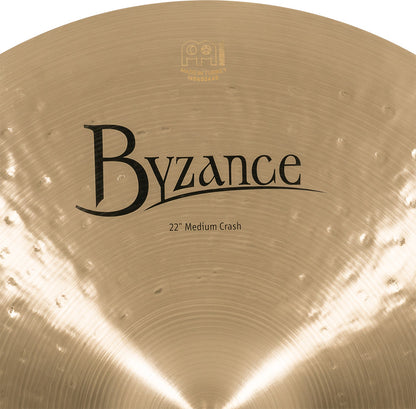 MEINL Cymbals Byzance Traditional Medium Crash - 22"