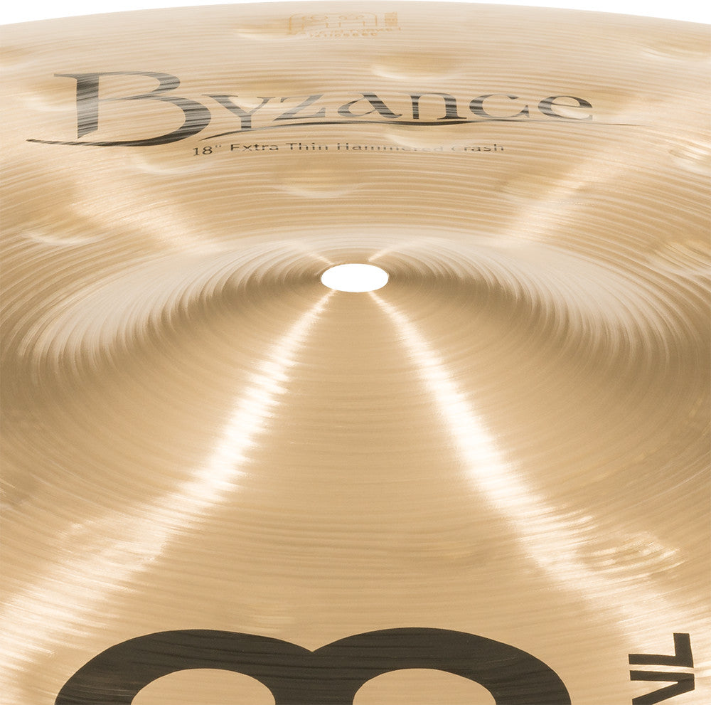 MEINL Cymbals Byzance Traditional Extra Thin Hammered Crash - 18"