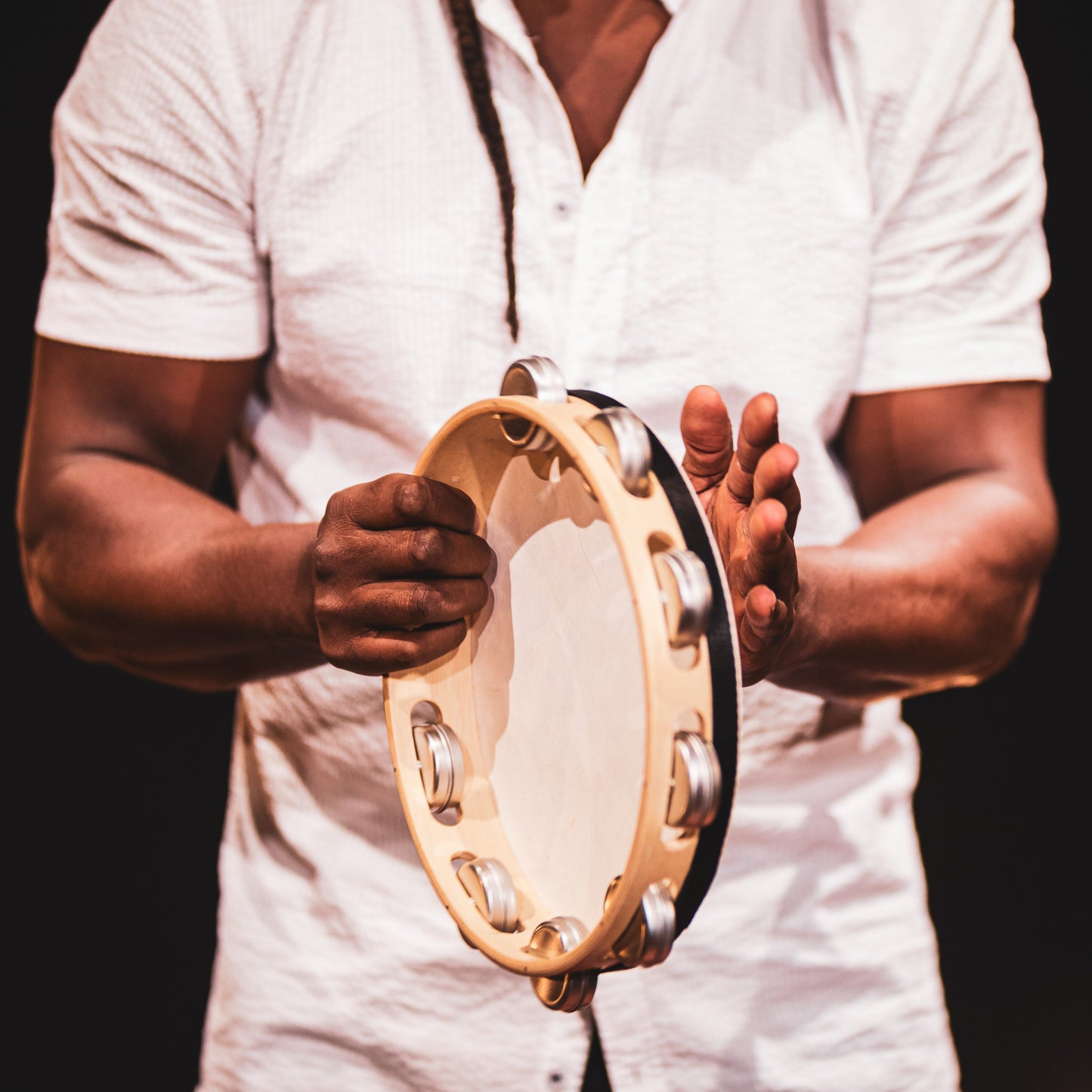 MEINL Percussion Traditional Wood Series Shaker Pandeiro - 10"