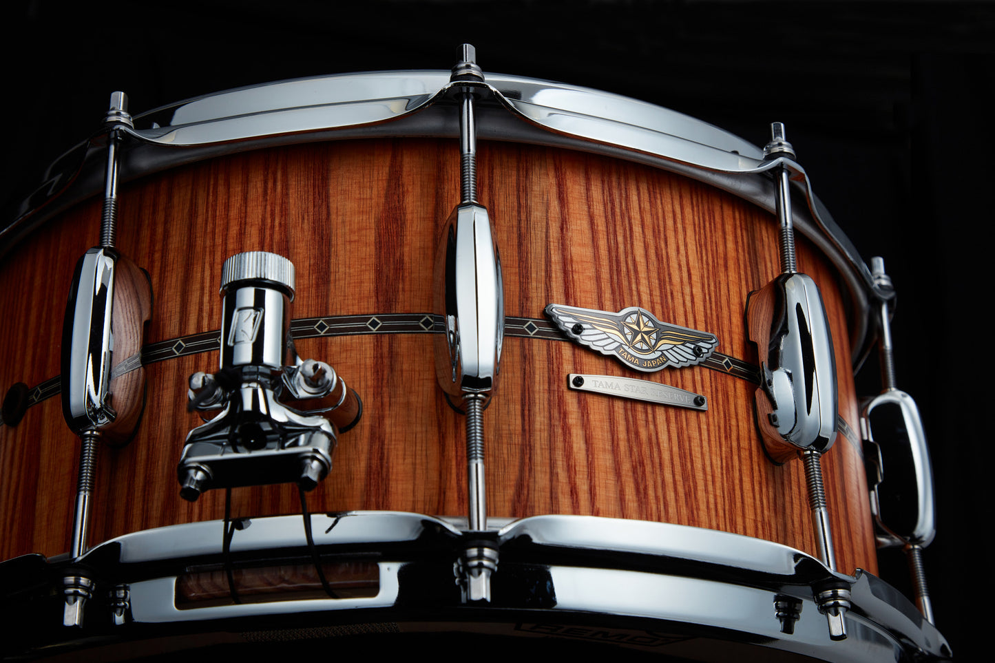 TAMA STAR Reserve Stave Ash Snaredrum 14" x 6,5" - Oiled Amber Ash