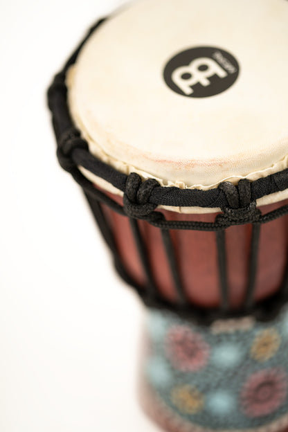 MEINL Percussion African Style Mini Djembe - Flower Design