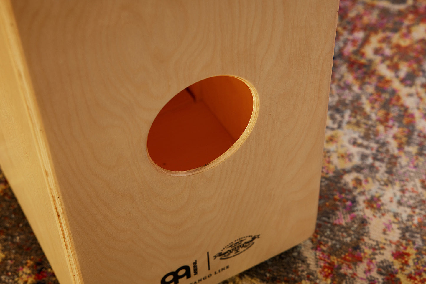 MEINL Percussion Artisan Edition Series String Cajon Tango Line - Limba