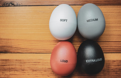 MEINL Percussion Egg Shaker Set - 4 Shakers