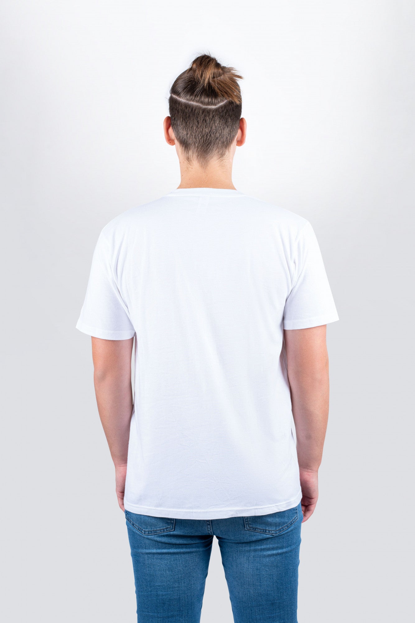 TAMA T-Shirt in weiß mit Circle Tee Print