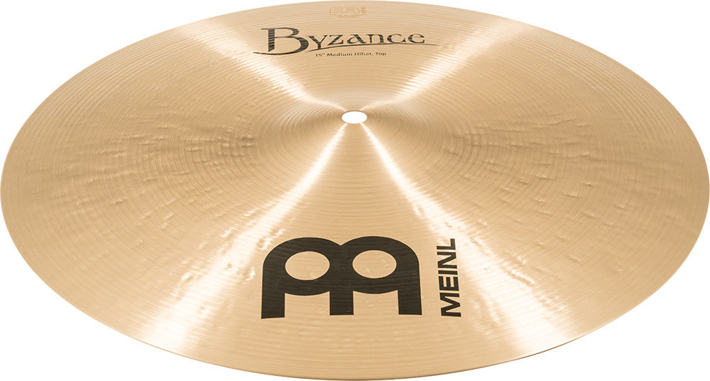 MEINL Cymbals Byzance Traditional Medium Hihat - 15"