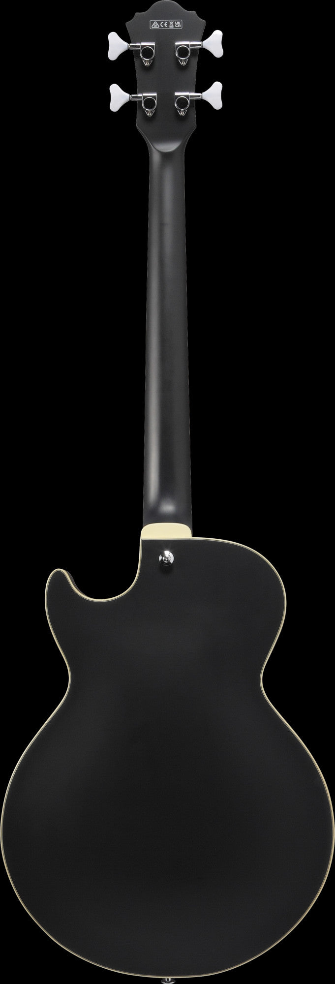 IBANEZ Artcore Hollow Body Bass 4-String - Black Flat