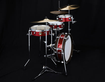 TAMA Club-Jam Pancake Shell Kit 4 teilig - Burnt Red Mist/Chrom HW