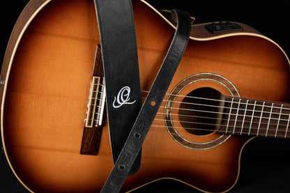 ORTEGA Wildledergitarrengurt - Ash