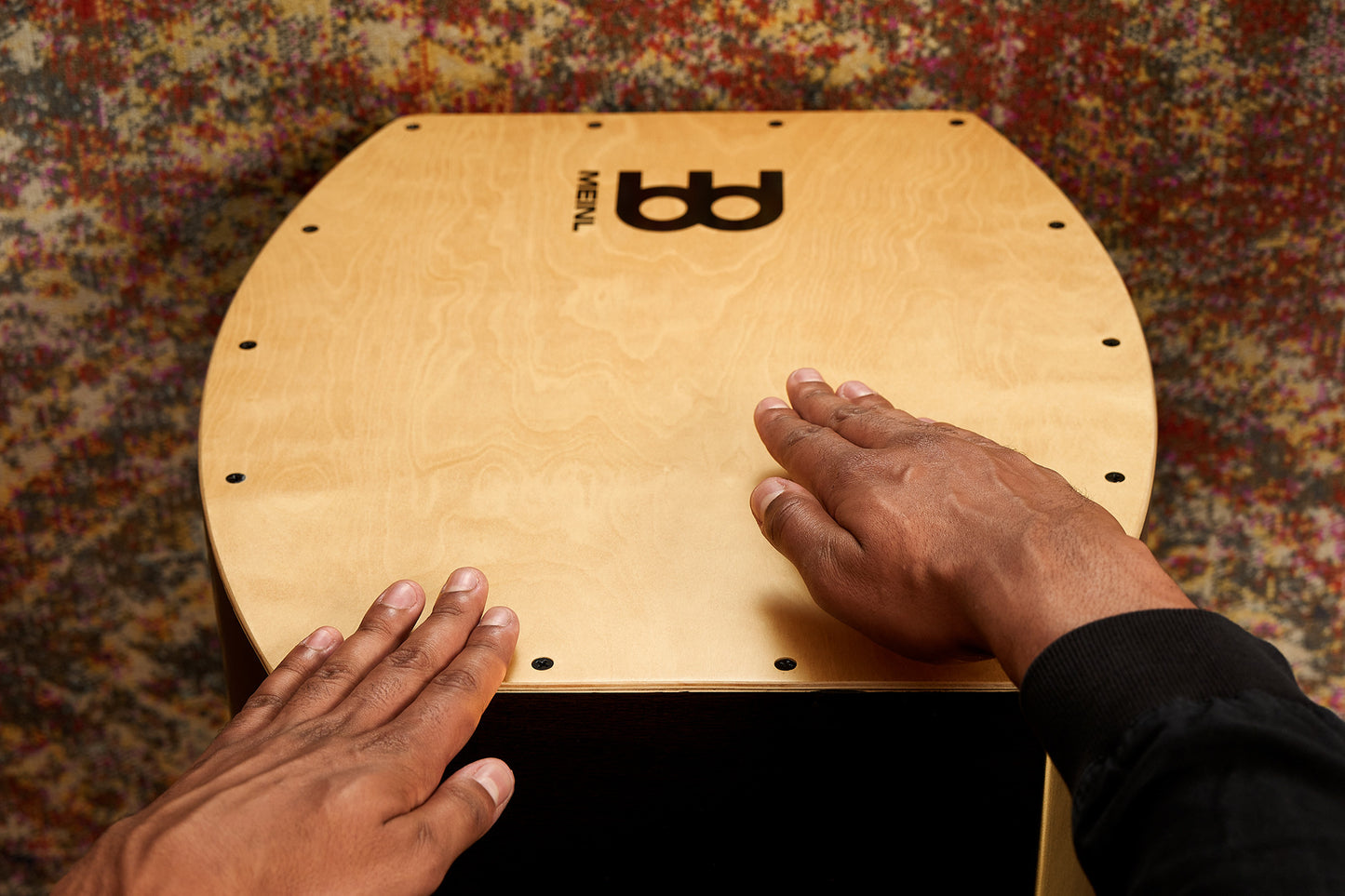 MEINL Percussion Bass Series Jumbo Arch Bass Cajon - Maple