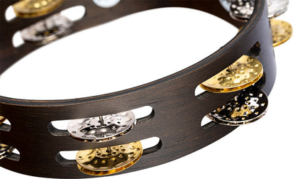 MEINL Percussion Compact Wood Series Tambourine - 8"