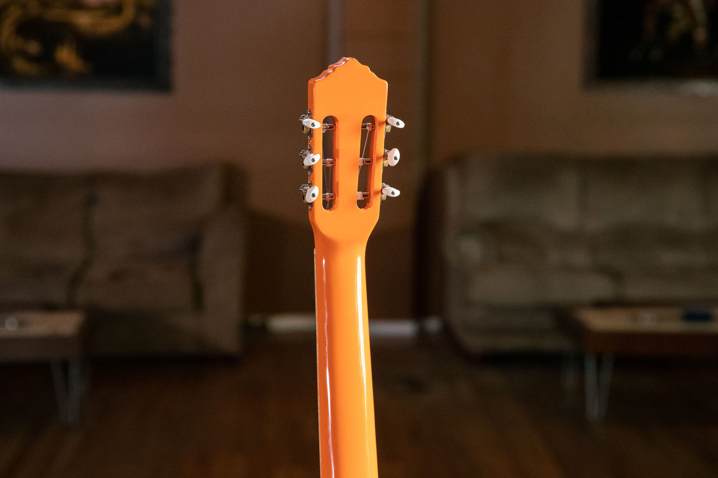 ORTEGA Gaucho Series 4/4 Konzertgitarre 6-String - Orange + Gigbag