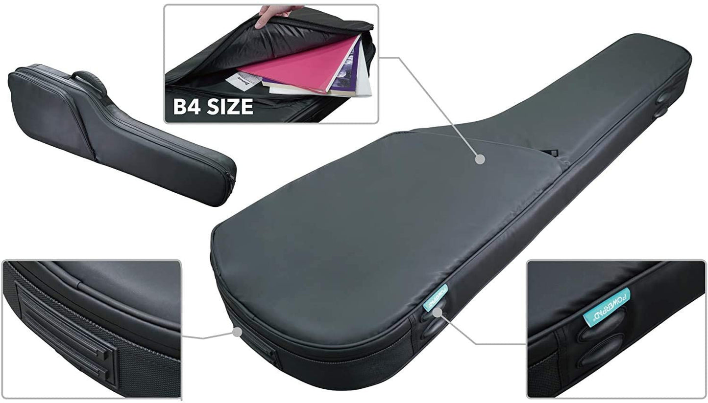 IBANEZ POWERPAD® ULTRA Gig Bag for Electric Guitar - Charcoal Gray