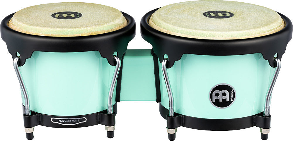 MEINL Percussion Journey Series Bongo 6 1/2" Macho & 7 1/2" Hembra - Seafoam Green