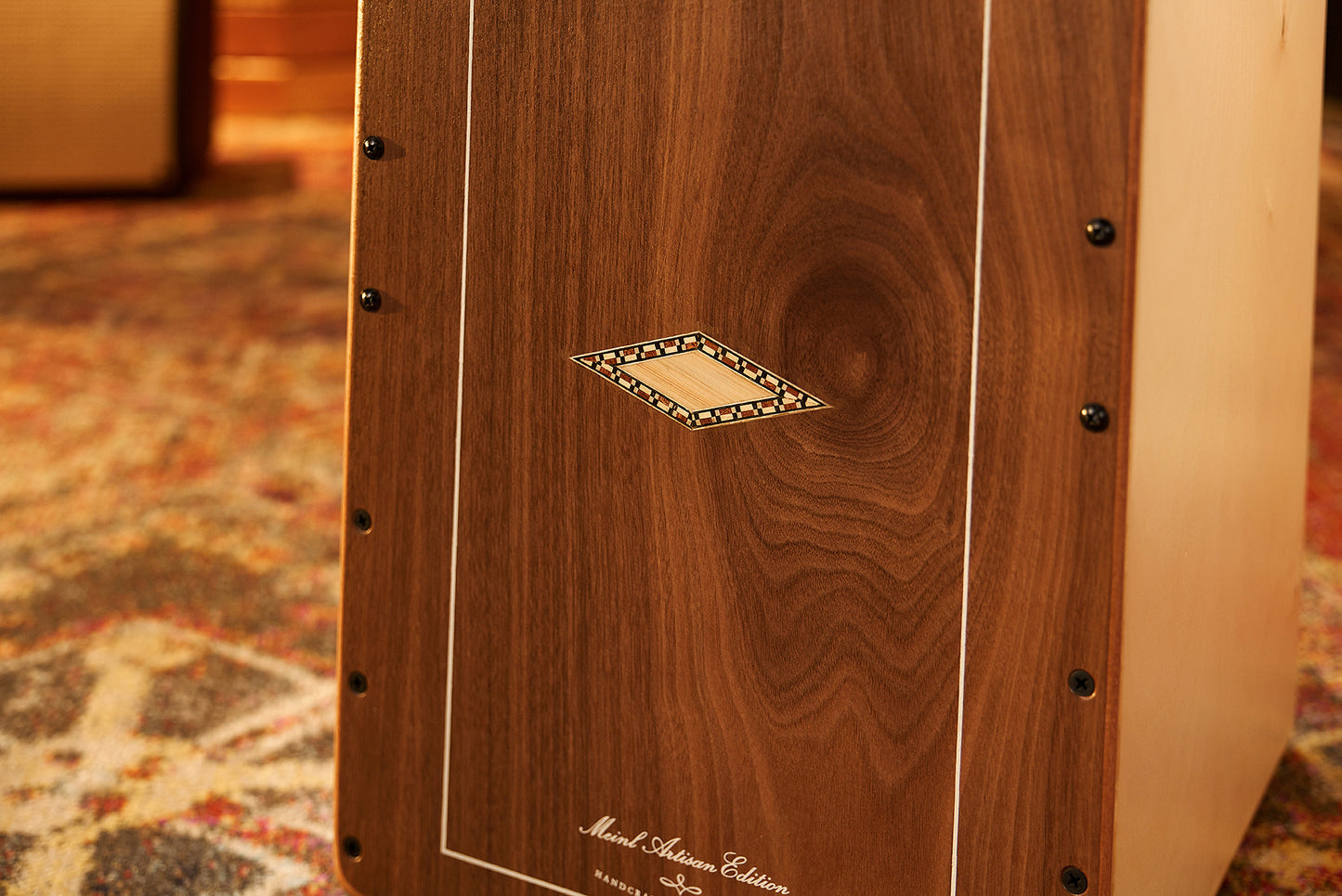 MEINL Percussion Artisan Edition Serie String Cajon Cantina Line - Walnut