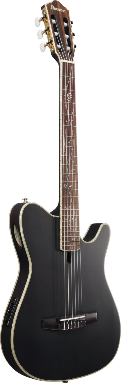 IBANEZ Tim Henson Signature Nylon String Guitar 6-String - Transparent Black Flat