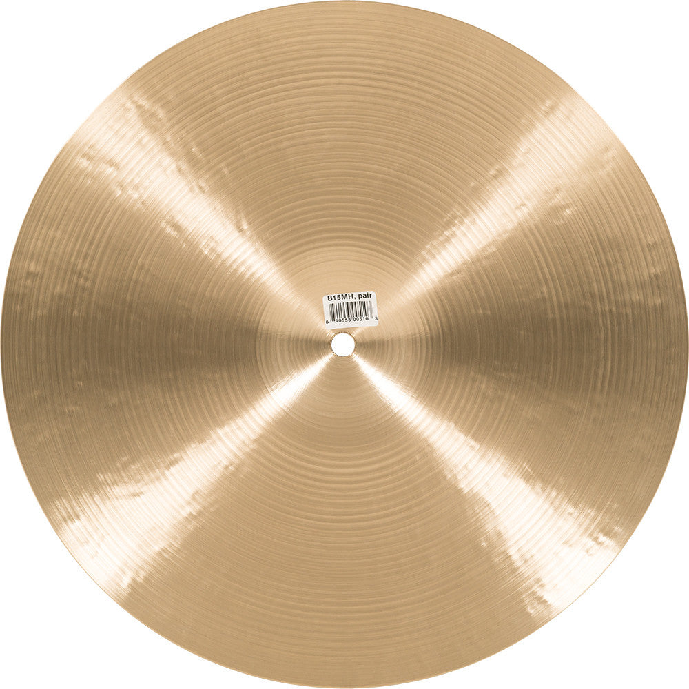 MEINL Cymbals Byzance Traditional Medium Hihat - 15"