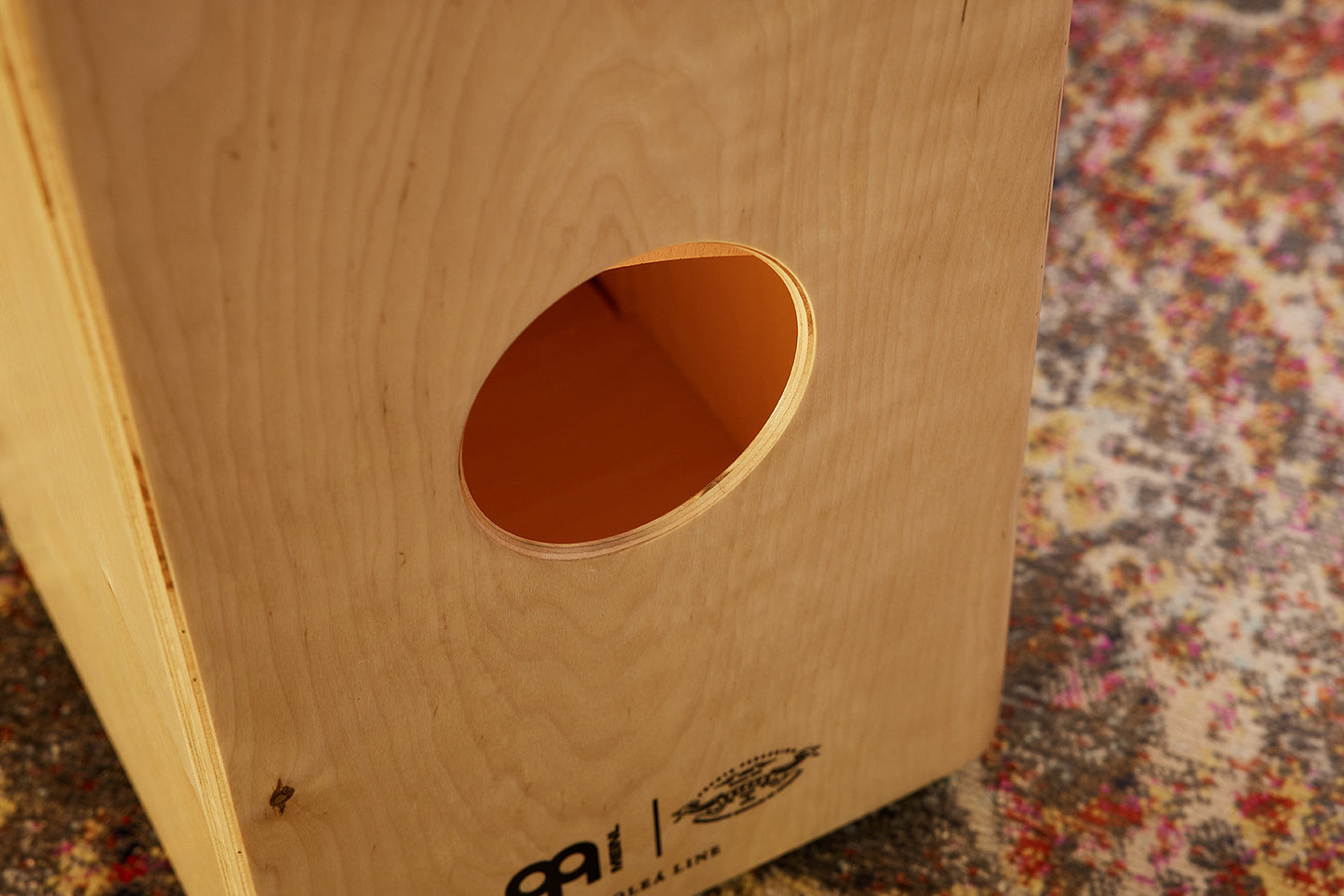 MEINL Percussion Artisan Edition Series String Cajon Soleá Line - Espresso Burst