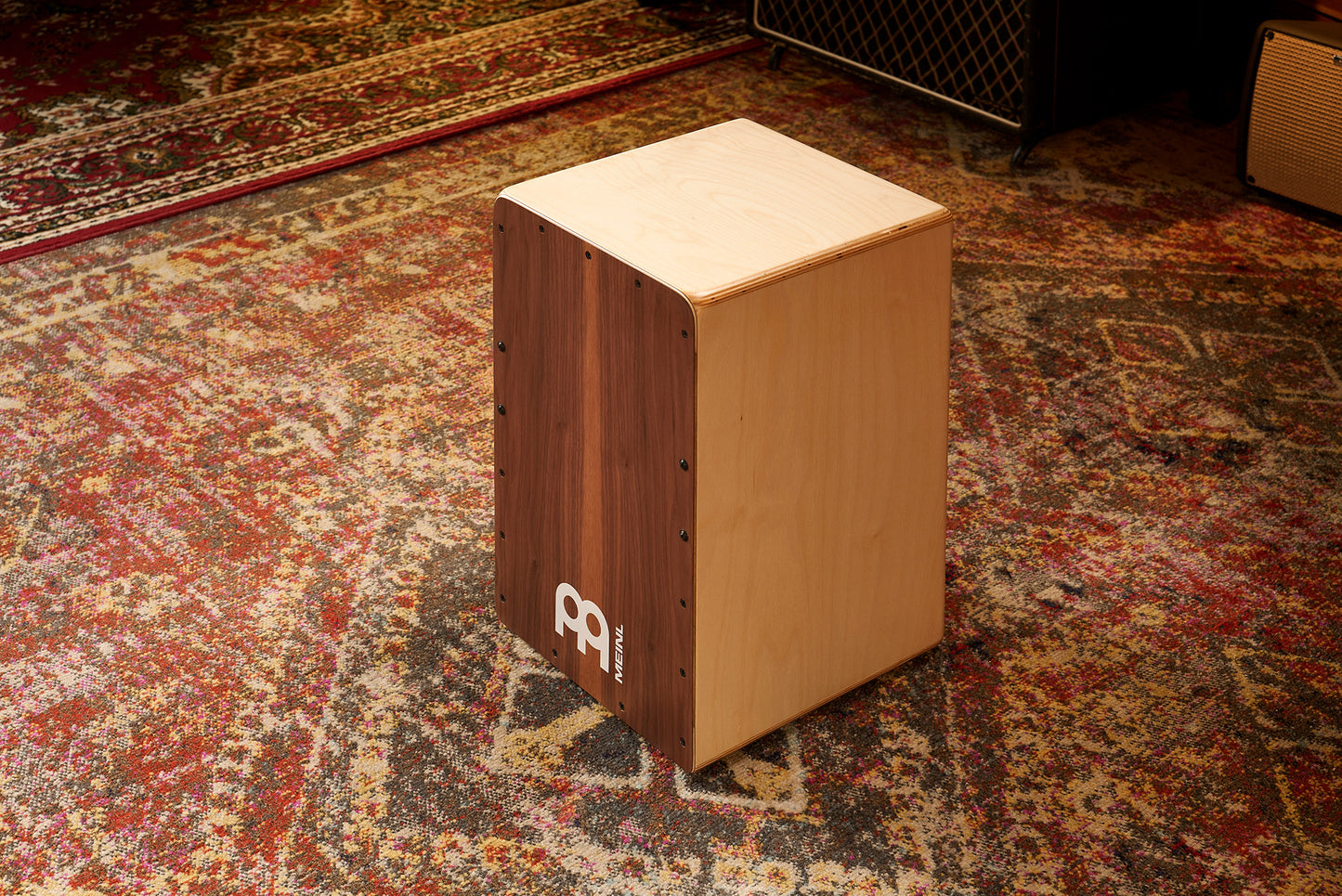 MEINL Percussion Snarecraft Professional Series Cajon 100 - Walnut