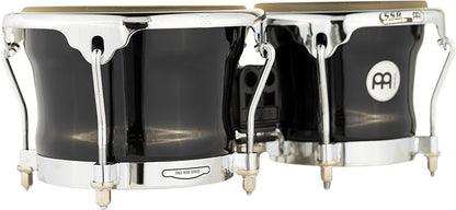 MEINL Percussion Free Ride Fiberglass Bongo 7" Macho & 8 1/2" Hembra - Black